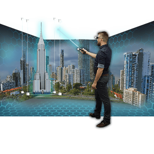 Holographic real estate room