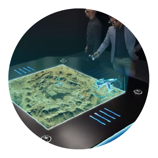 Holographic display C4