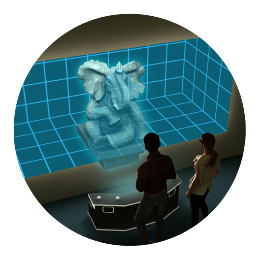 Holographic display C6