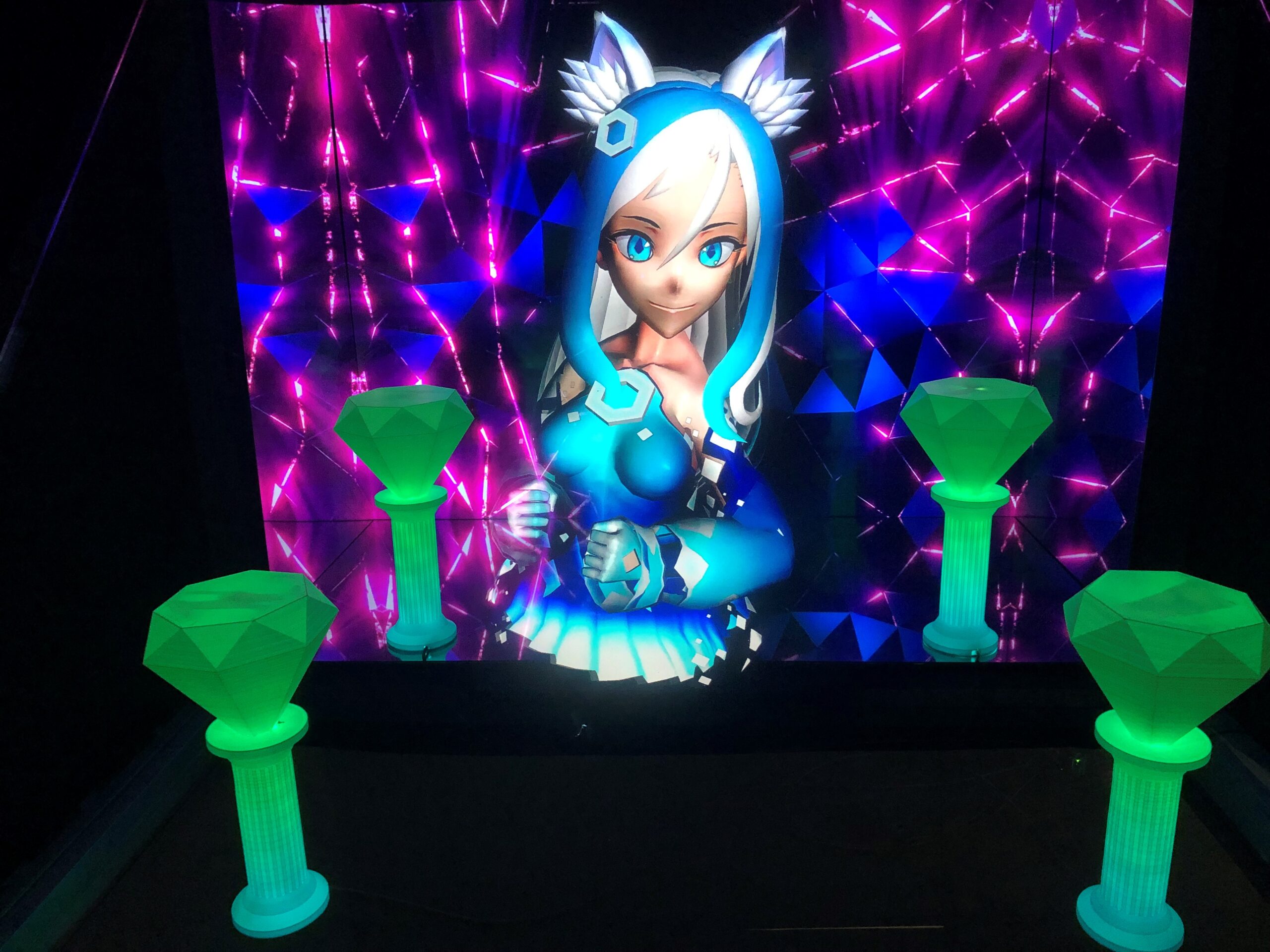 Holi hologram entertainment
