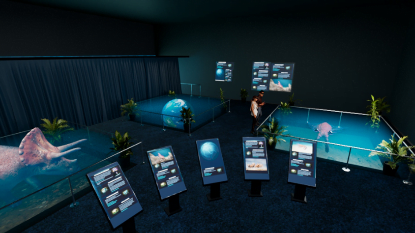 Hologram enclosure unit