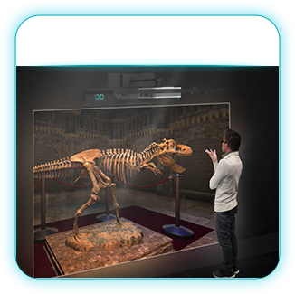 Museum industry hologram