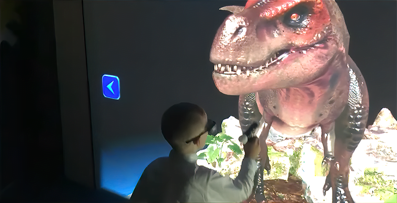 Hologram wall